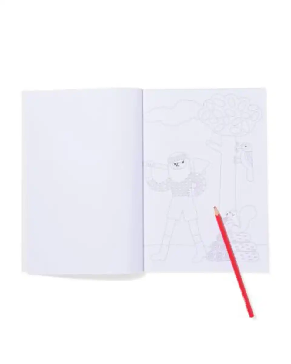 Bild 2 von A4-Malbuch Waldtiere