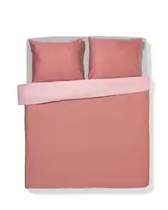 Bettbezug 200x200/220 cm Satin rosa