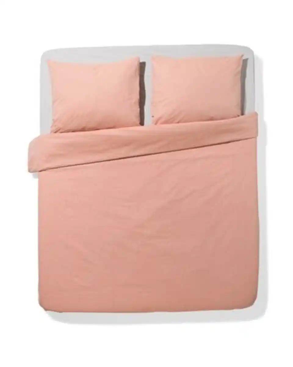 Bild 1 von Bettbezug 240x200/220 cm Chambray orangerot