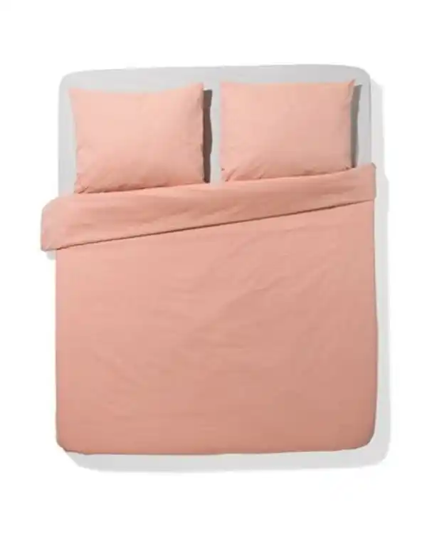 Bild 1 von Bettbezug 240x200/220 cm Chambray orangerot