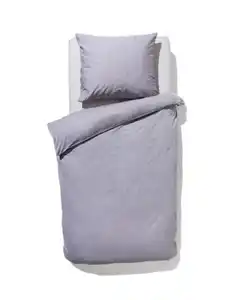 Bettbezug Chambray 140x200/220 hellgrau