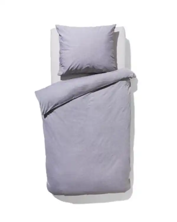 Bild 1 von Bettbezug Chambray 140x200/220 hellgrau