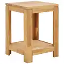 Bild 1 von Linea Natura Beistelltisch, Holz, Eiche, massiv, quadratisch, 40.5x55x40.5 cm, Wohnzimmer, Wohnzimmertische, Beistelltische