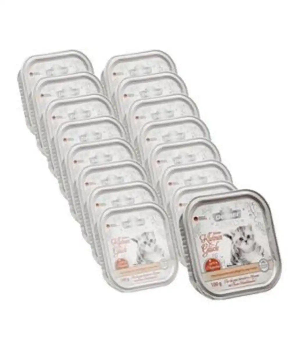 Bild 1 von Dehner Premium Lovely Nassfutter für Katzen Kitten Kleines Glück, 16 x 100 g