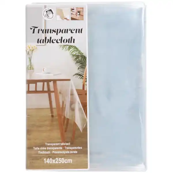 Bild 3 von Transparente Tischdecke