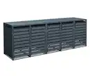 Bild 1 von Mülltonnenbox, Stahl, 5er
