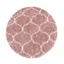Bild 1 von Webteppich Salsa Rosa Ø ca. 80cm, Rosa