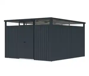 Karibu Metall-Gerätehaus, 343 x 220 x 343 cm