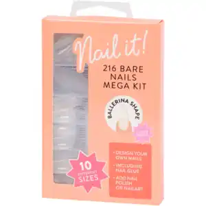 Kunstnägel mit Nagelkleber
