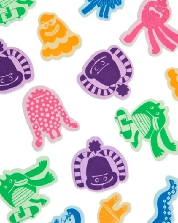 Bild 1 von Moosgummi-Sticker Monster