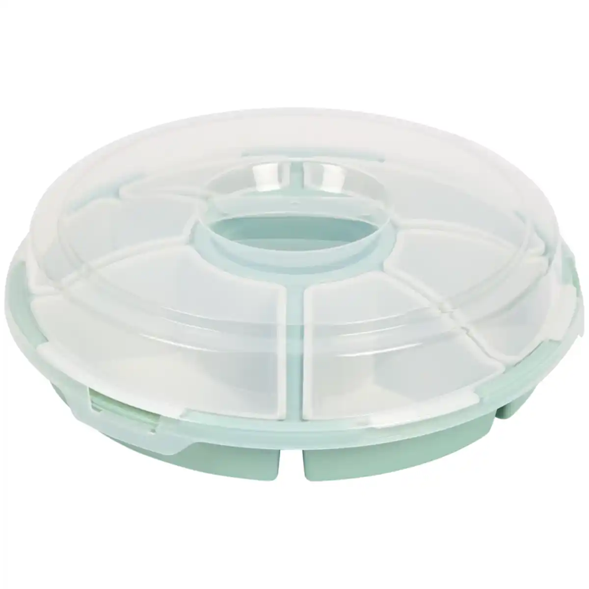 Bild 1 von Runde Snackbox mit Fächern