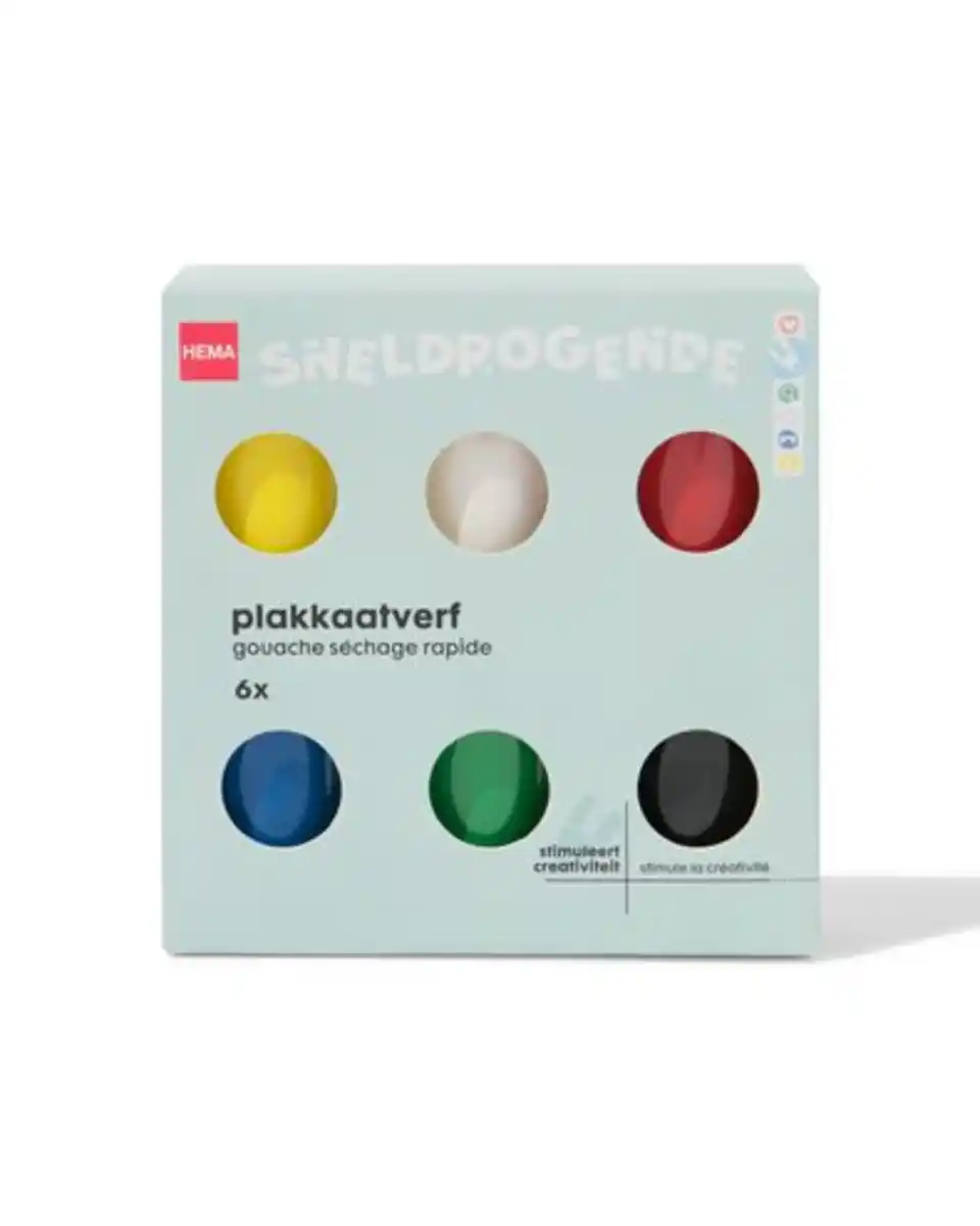 Bild 1 von Plakatfarben - 6 Stück