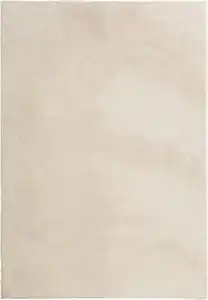 Webteppich Fuzzy 3 in Creme ca. 160x230cm, Creme