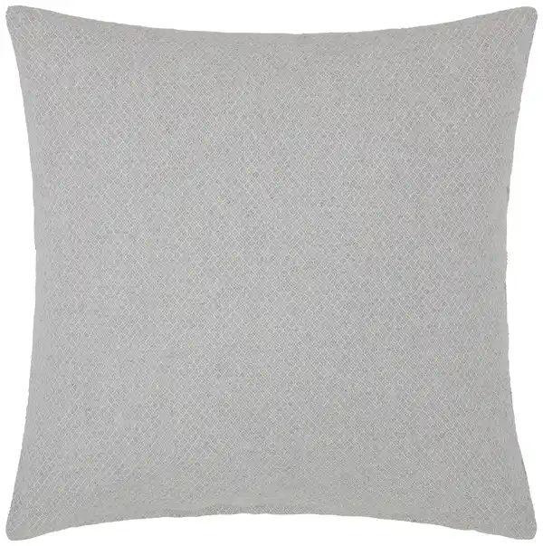 Bild 1 von Zierkissen Dobby Uni in Silber/Weiß ca. 45x45cm, Silberfarben, Weiß