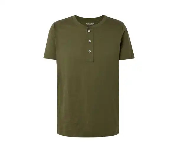 Bild 1 von Kurzarm-Henley, khaki
