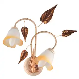 Wandleuchte Vanda Beige max. 6 Watt Wandlampe, Beige