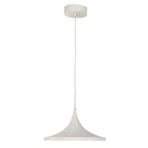 Näve Led-Hängeleuchte Oslo, Weiß, Metall, 150 cm, Lampen & Leuchten, Innenbeleuchtung, Hängelampen, Esstischlampen