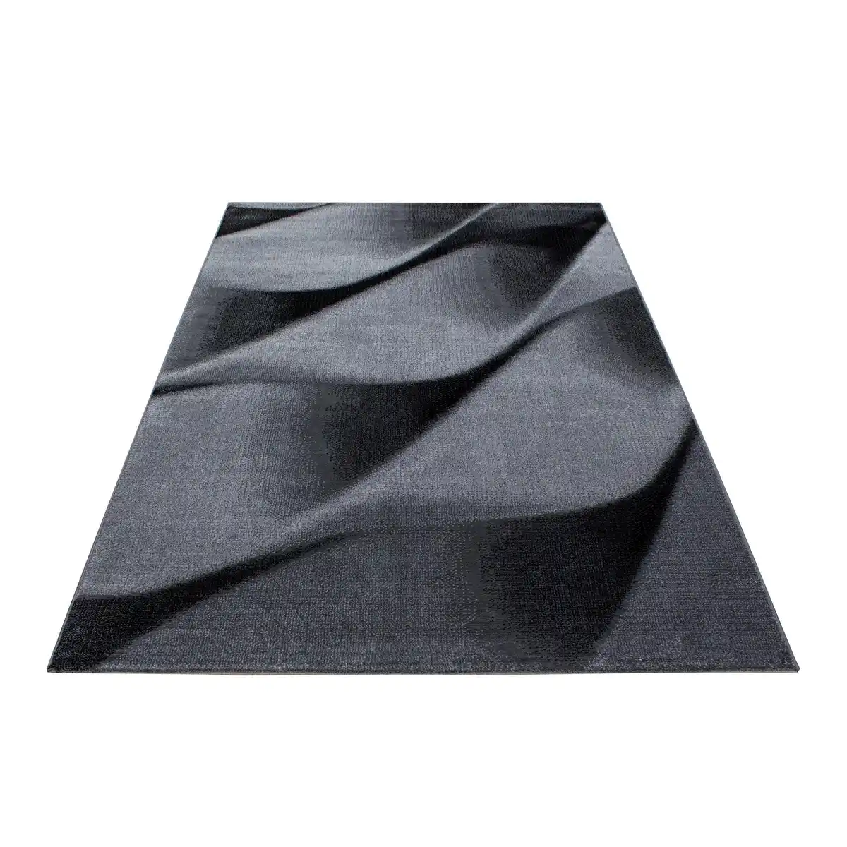 Bild 1 von Webteppich Parma Schwarz ca. 160x230cm, Schwarz