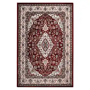 Obsession Flachwebeteppich My Isfahan, Rot, Textil, Struktur, quadratisch, 200x290 cm, für Fußbodenheizung geeignet, Teppiche & Böden, Teppiche, Moderne Teppiche
