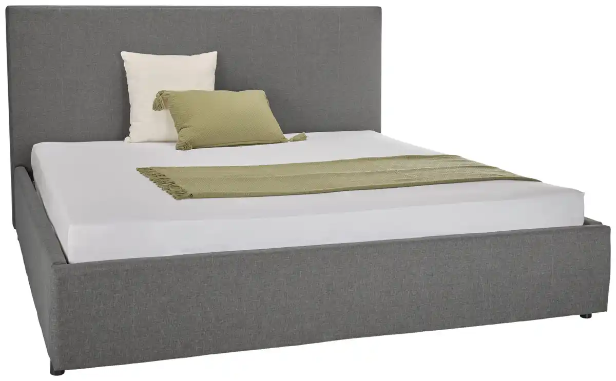 Bild 1 von Polsterbett in Dunkelgrau ca. 160x200cm, Dunkelgrau