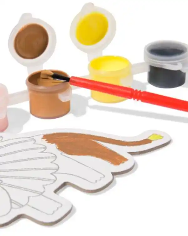 Bild 3 von Canvas-Malset Partylöwe