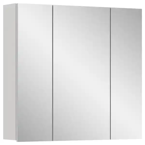 Bild 1 von Spiegelschrank Vira ca. 82x77 cm Weiß, Weiß Hochglanz