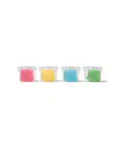 4er-Pack Knete, Pastellfarben