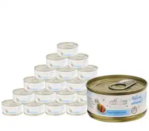 Dehner Premium Lovely Nassfutter für Katzen Willst du schmusen?, 24 x 70 g