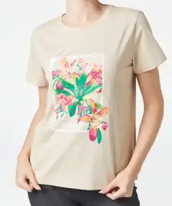 Sommerliches T-Shirt, hellbraun