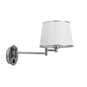 Xxxl Wandleuchte, Chrom, Metall, 23x41x23 cm, Lampen & Leuchten, Innenbeleuchtung, Spots & Strahler, Wandstrahler