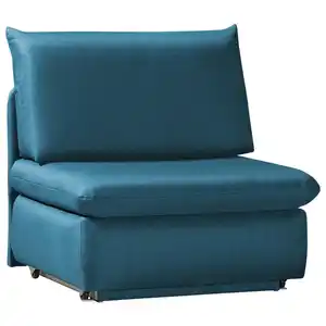 Novel Schlafsessel Etta, Blau, Textil, Uni, 90x89x83 cm, Stoffauswahl, Liegefunktion, Wohnzimmer, Sofas & Couches, Schlafsofas, Schlafsofas mit Bettkasten