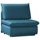 Bild 1 von Novel Schlafsessel Etta, Blau, Textil, Uni, 90x89x83 cm, Stoffauswahl, Liegefunktion, Wohnzimmer, Sofas & Couches, Schlafsofas, Schlafsofas mit Bettkasten