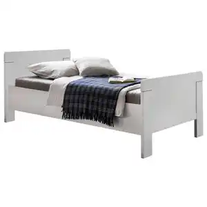 Mid.you Bett Wimex Nadja, Weiß, 100x200 cm, in verschiedenen Größen erhältlich, für Lattenrost geeignet, Schlafzimmer, Betten, Einzelbetten