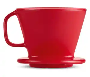 Kaffee Handfilter, Größe 101, rot