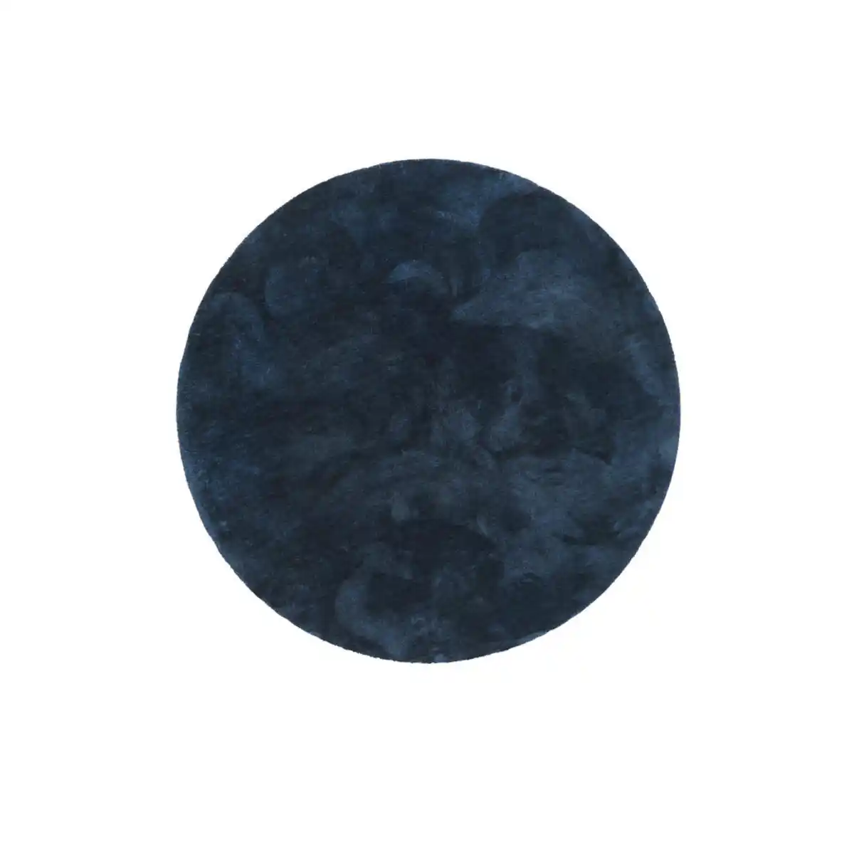 Bild 1 von Esprit Hochflorteppich Esprit, Blau, Textil, Uni, rund, Textiles Vertrauen - Oeko-Tex®, für Fußbodenheizung geeignet, in verschiedenen Größen erhältlich, Fasern thermofixiert (heatset), pflegel