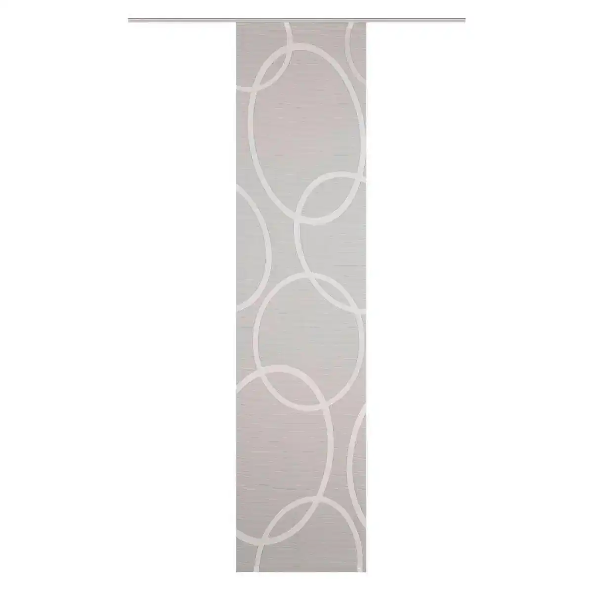 Bild 1 von Xxxl Flächenvorhang Pinalo, Grau, Textil, Kreise, 60x245 cm, mit Beschwerungsstab, Paneelwagen, Wohntextilien, Gardinen & Vorhänge, Schiebegardinen