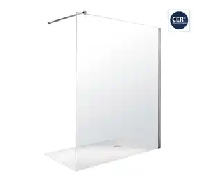 Breuer®-Dusche »Entra« – Duschwand, alleinstehend, Klarglas, 120 und 140 cm