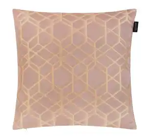 Zierkissen Grace in Rose/Sandfarben ca. 48x48cm, Rosa, Sandfarben