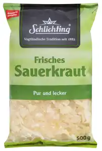 SCHLICHTING Frisches Sauerkraut, 500-g-Beutel