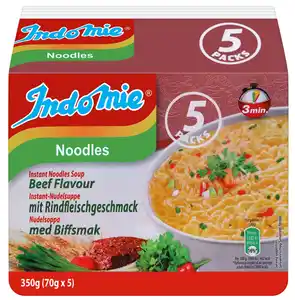 INDOMIE Noodles, 5 St. = 350 - 375-g-Packg.