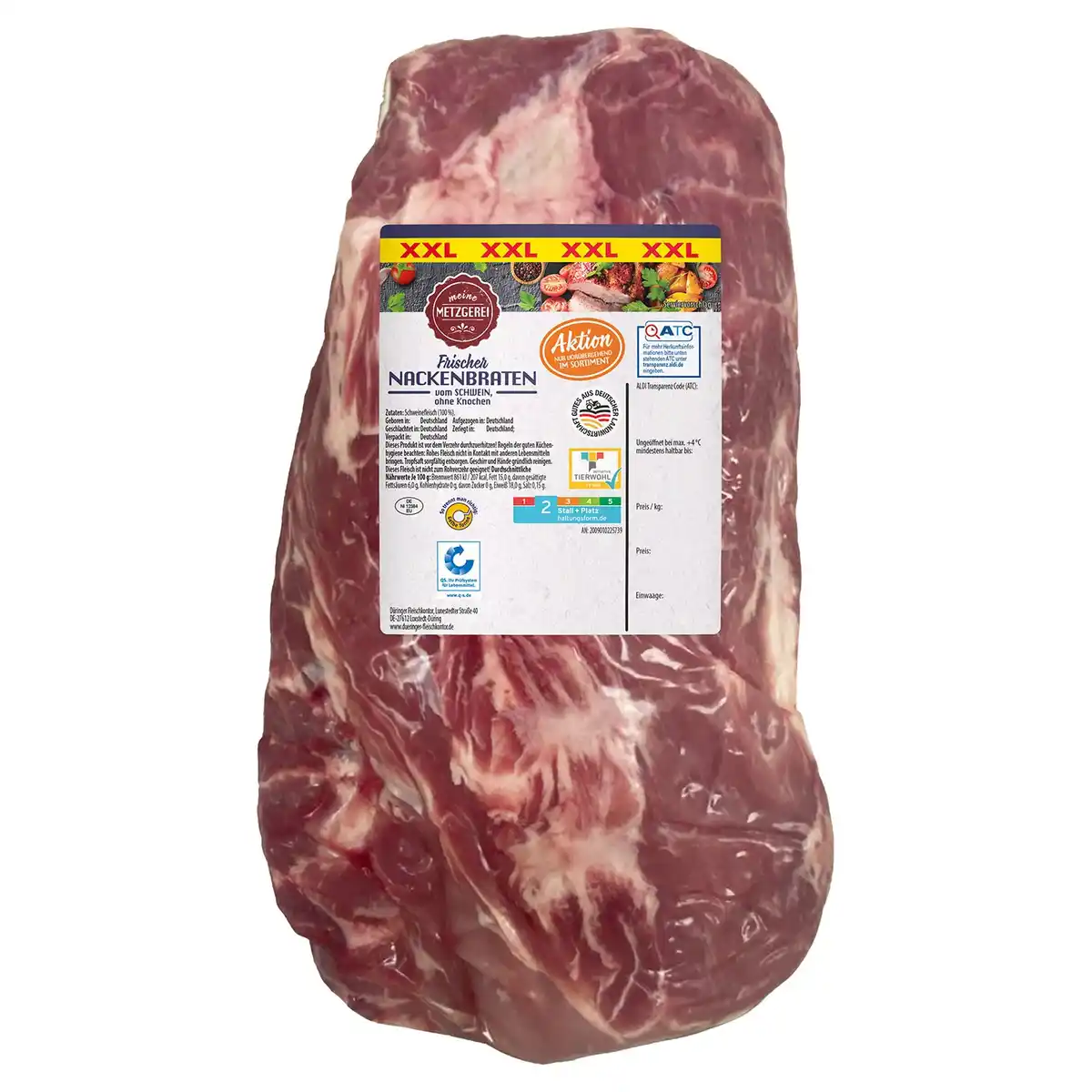 Bild 1 von MEINE METZGEREI XXL Schweinenacken am Stück
