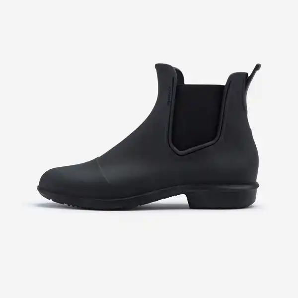 Bild 1 von FOUGANZA Reitstiefeletten Damen/Herren 100 schwarz