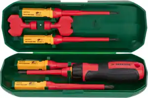 PARKSIDE® Schraubendreher- Wechselklingen-Set 1.000 V, 8-teilig
