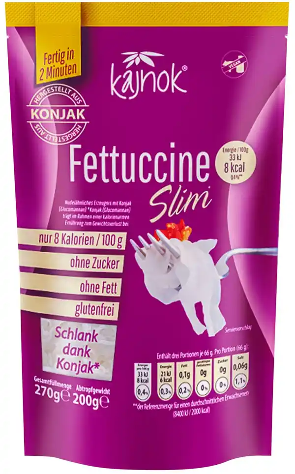 Bild 1 von KAJNOK Nudeln oder Fettuccine Slim, 200-g-Beutel
