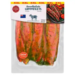 MEINE METZGEREI Lammfilet aus Neuseeland, mariniert, 500 g
