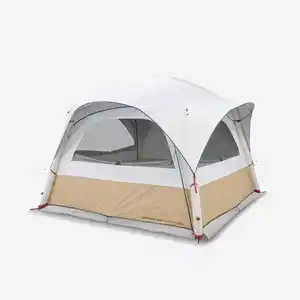 QUECHUA Aufenthaltszelt aufblasbar - Base Air Seconds Fresh für 8 Personen