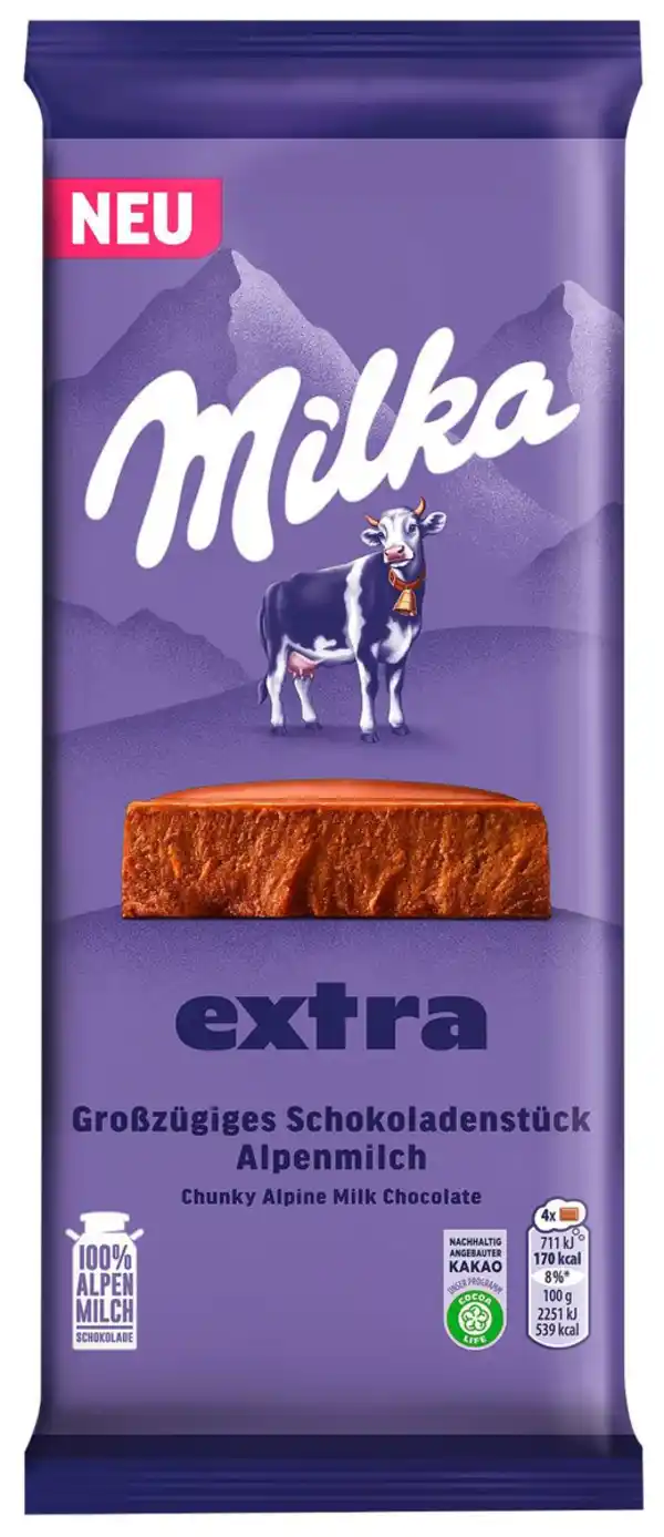 Bild 1 von MILKA Extra, 190-g-Tafel