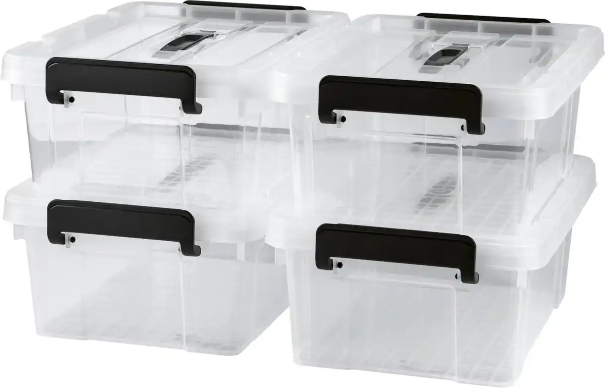 Bild 1 von EASYMAXX Aufbewahrungsboxen, 4-St.-Packg.