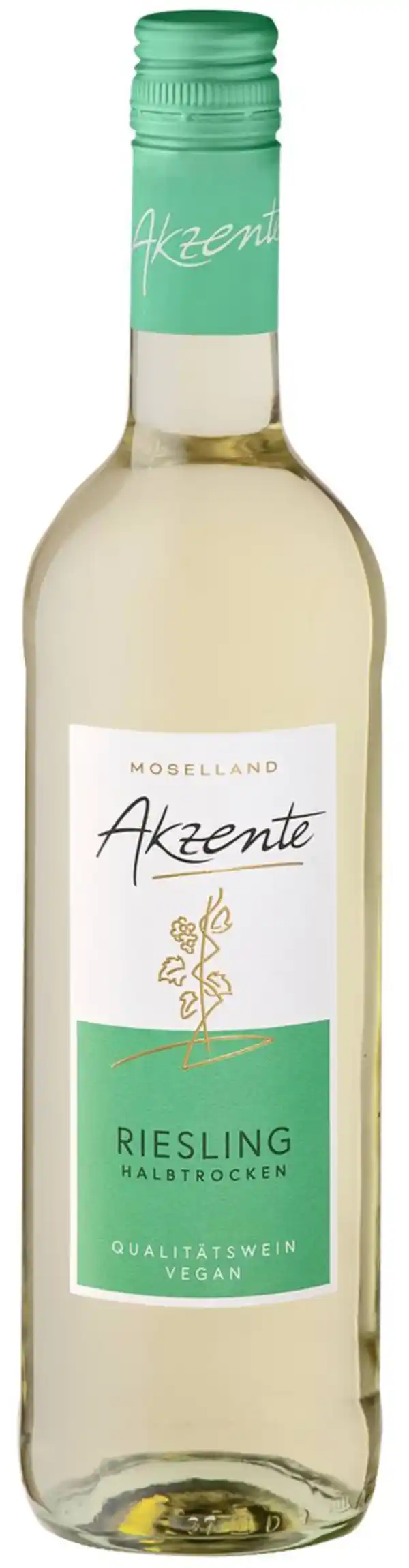 Bild 1 von MOSELLAND AKZENTE Riesling oder Grauer Burgunder Rivaner, 0,75-l-Fl.