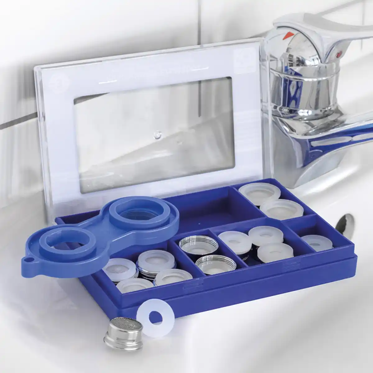 Bild 1 von Badkomfort Mischdüsen-Ersatzbox 18tlg.